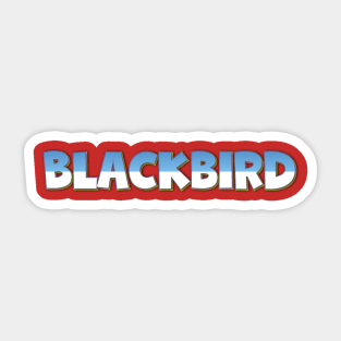 Blackbird Sticker